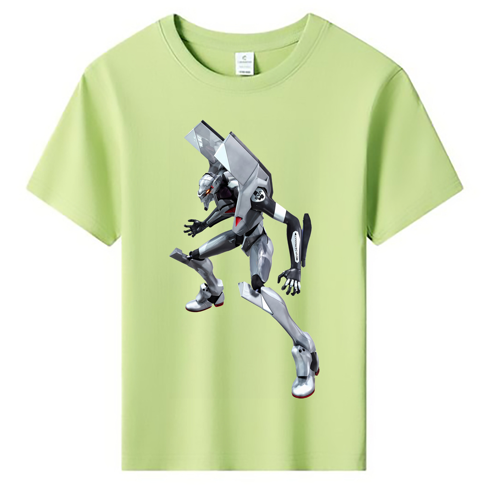 （画像用） EVA 新世紀エヴァンゲリオン 綿100％キッズTシャツ（フロントプリント）